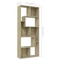 Libreria Rovere Sonoma 67x24x161 cm in Truciolato Libreria Rovere Sonoma 67x24x161 cm in Truciolato