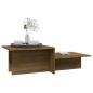 Tavolino Marrone Rovere 111,5x50x33 cm in Legno Ingegnerizzato Tavolino Marrone Rovere 111,5x50x33 cm in Legno Ingegnerizzato