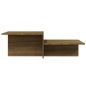 Tavolino Marrone Rovere 111,5x50x33 cm in Legno Ingegnerizzato Tavolino Marrone Rovere 111,5x50x33 cm in Legno Ingegnerizzato