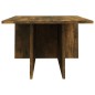 Tavolino Salotto Rovere Fumo 111,5x50x33cm Legno Ingegnerizzato