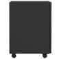 Schedario Mobile Antracite 39x45x60 cm in Acciaio Schedario Mobile Antracite 39x45x60 cm in Acciaio