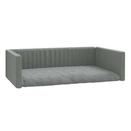 Copri Bagagliaio Auto Cani Grigio Chiaro 110x70 cm Effetto Lino