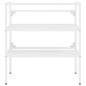 Struttura per Lavabo da Bagno Bianca 79x38x83 cm in Ferro Struttura per Lavabo da Bagno Bianca 79x38x83 cm in Ferro