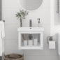 Struttura per Lavabo a Parete Bianca 40x38x31 cm in Ferro Struttura per Lavabo a Parete Bianca 40x38x31 cm in Ferro