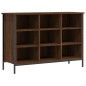 Scarpiera Rovere Marrone 100x35x70 cm in Legno Multistrato Scarpiera Rovere Marrone 100x35x70 cm in Legno Multistrato