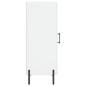 Credenza Bianca 34,5x34x90 cm in Legno Multistrato Credenza Bianca 34,5x34x90 cm in Legno Multistrato