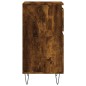 Credenze 2 pz Rovere Fumo 40x35x70 cm in Legno Multistrato Credenze 2 pz Rovere Fumo 40x35x70 cm in Legno Multistrato
