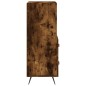 Credenza Rovere Fumo 34,5x34x90 cm in Legno Multistrato Credenza Rovere Fumo 34,5x34x90 cm in Legno Multistrato