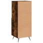 Credenza Rovere Fumo 34,5x34x90 cm in Legno Multistrato Credenza Rovere Fumo 34,5x34x90 cm in Legno Multistrato
