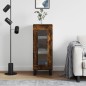 Credenza Rovere Fumo 34,5x34x90 cm in Legno Multistrato Credenza Rovere Fumo 34,5x34x90 cm in Legno Multistrato