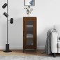 Credenza Rovere Marrone 34,5x34x90 cm in Legno Multistrato Credenza Rovere Marrone 34,5x34x90 cm in Legno Multistrato