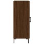 Credenza Rovere Marrone 34,5x34x90 cm in Legno Multistrato Credenza Rovere Marrone 34,5x34x90 cm in Legno Multistrato