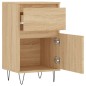 Credenze 2 pz Rovere Sonoma 40x35x70 cm in Legno Multistrato Credenze 2 pz Rovere Sonoma 40x35x70 cm in Legno Multistrato
