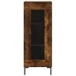 Credenza Rovere Fumo 34,5x34x90 cm in Legno Multistrato Credenza Rovere Fumo 34,5x34x90 cm in Legno Multistrato