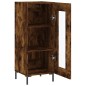 Credenza Rovere Fumo 34,5x34x90 cm in Legno Multistrato Credenza Rovere Fumo 34,5x34x90 cm in Legno Multistrato
