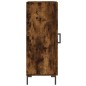 Credenza Rovere Fumo 34,5x34x90 cm in Legno Multistrato Credenza Rovere Fumo 34,5x34x90 cm in Legno Multistrato