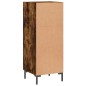 Credenza Rovere Fumo 34,5x34x90 cm in Legno Multistrato Credenza Rovere Fumo 34,5x34x90 cm in Legno Multistrato