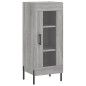 Credenza Grigio Sonoma 34,5x34x90 cm in Legno Multistrato Credenza Grigio Sonoma 34,5x34x90 cm in Legno Multistrato