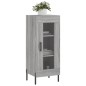 Credenza Grigio Sonoma 34,5x34x90 cm in Legno Multistrato Credenza Grigio Sonoma 34,5x34x90 cm in Legno Multistrato