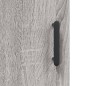 Credenza Grigio Sonoma 34,5x34x90 cm in Legno Multistrato Credenza Grigio Sonoma 34,5x34x90 cm in Legno Multistrato