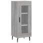 Credenza Grigio Sonoma 34,5x34x90 cm in Legno Multistrato Credenza Grigio Sonoma 34,5x34x90 cm in Legno Multistrato