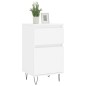 Credenza Bianca 40x35x70 cm in Legno Multistrato Credenza Bianca 40x35x70 cm in Legno Multistrato