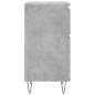 Credenza Grigio Cemento 40x35x70 cm in Legno Multistrato Credenza Grigio Cemento 40x35x70 cm in Legno Multistrato