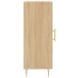 Credenza Rovere Sonoma 34,5x34x90 cm in Legno Multistrato Credenza Rovere Sonoma 34,5x34x90 cm in Legno Multistrato