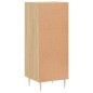 Credenza Rovere Sonoma 34,5x34x90 cm in Legno Multistrato Credenza Rovere Sonoma 34,5x34x90 cm in Legno Multistrato