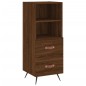 Credenza Rovere Marrone 34,5x34x90 cm in Legno Multistrato Credenza Rovere Marrone 34,5x34x90 cm in Legno Multistrato