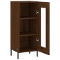 Credenza Rovere Marrone 34,5x34x90 cm in Legno Multistrato Credenza Rovere Marrone 34,5x34x90 cm in Legno Multistrato
