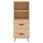 Credenza Rovere Sonoma 34,5x34x90 cm in Legno Multistrato Credenza Rovere Sonoma 34,5x34x90 cm in Legno Multistrato