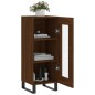 Credenza Rovere Marrone 34,5x34x90 cm in Legno Multistrato Credenza Rovere Marrone 34,5x34x90 cm in Legno Multistrato