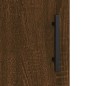 Credenza Rovere Marrone 34,5x34x90 cm in Legno Multistrato Credenza Rovere Marrone 34,5x34x90 cm in Legno Multistrato