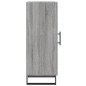 Credenza Grigio Sonoma 34,5x34x90 cm in Legno Multistrato Credenza Grigio Sonoma 34,5x34x90 cm in Legno Multistrato