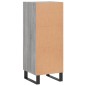 Credenza Grigio Sonoma 34,5x34x90 cm in Legno Multistrato Credenza Grigio Sonoma 34,5x34x90 cm in Legno Multistrato