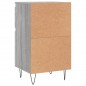 Credenza Grigio Sonoma 40x35x70 cm in Legno Multistrato Credenza Grigio Sonoma 40x35x70 cm in Legno Multistrato
