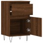 Credenza Rovere Marrone 40x35x70 cm in Legno Multistrato Credenza Rovere Marrone 40x35x70 cm in Legno Multistrato