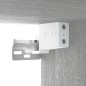 Set di Mobili Porta TV 4 pz Grigio Sonoma in Legno Multistrato Set di Mobili Porta TV 4 pz Grigio Sonoma in Legno Multistrato
