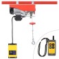 vidaXl Paranco Elettrico con Telecomando senza Fili 1000 W 300/600 kg vidaXl Paranco Elettrico con Telecomando senza Fili 1000 W 300/600 kg