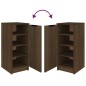Scarpiera Rovere Marrone 30x35x70 cm in Legno Multistrato Scarpiera Rovere Marrone 30x35x70 cm in Legno Multistrato