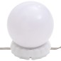 Toeletta con LED Rovere Fumo 86,5x35x136 cm Toeletta con LED Rovere Fumo 86,5x35x136 cm