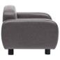 Divano per Cani Grigio 80x50x40 cm in Similpelle Divano per Cani Grigio 80x50x40 cm in Similpelle