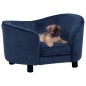 Divano per Cani Blu 69x49x40 cm in Peluche Divano per Cani Blu 69x49x40 cm in Peluche