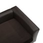 Divano per Cani Marrone 60x43x30 cm in Peluche e Similpelle Divano per Cani Marrone 60x43x30 cm in Peluche e Similpelle