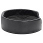 Lettino per Cani Nero 69x59x19 cm in Peluche e Similpelle