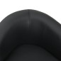 Divano per Cani Nero 67x41x39 cm in Similpelle