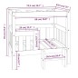 Cuccia per Cani 75,5x63,5x70 cm in Legno Massello di Pino Cuccia per Cani 75,5x63,5x70 cm in Legno Massello di Pino