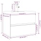 Mobile Bagno e Lavabo Integrato Grigio Sonoma Legno Multistrato Mobile Bagno e Lavabo Integrato Grigio Sonoma Legno Multistrato