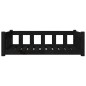 Cuccia per Cani Nera 95,5x65,5x28 cm in Legno Massello di Pino Cuccia per Cani Nera 95,5x65,5x28 cm in Legno Massello di Pino